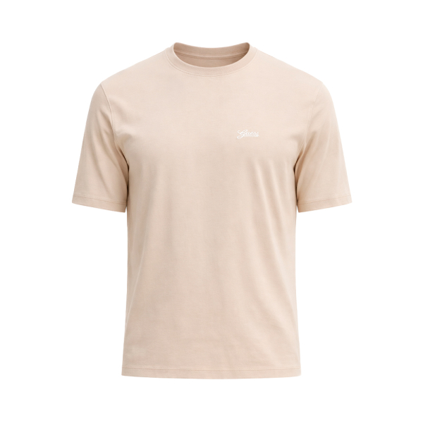 Guess T-shirts Beige - T-shirt avec logo brod - L - Ref 32 €