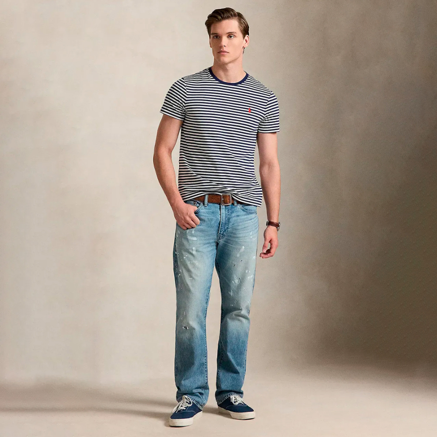 t-shirt-a-righe-con-scollo-rotondo