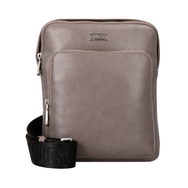 Guess Sac bandoulire plat Boston - U Gris- Ref 68 €