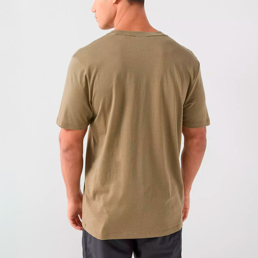 baumwollstrick-t-shirt-mit-aufgedrucktem-logo