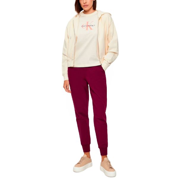 Calvin Klein Pantalons violette - ARCHIVE LOGO PANTALONS SLIM FRANAIS - M - Ref 63 €