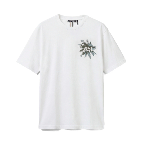 Antony Morato T-shirts Blanc - T-shirt en maille de coton coupe classique avec imprim floral - L - Ref 33 €