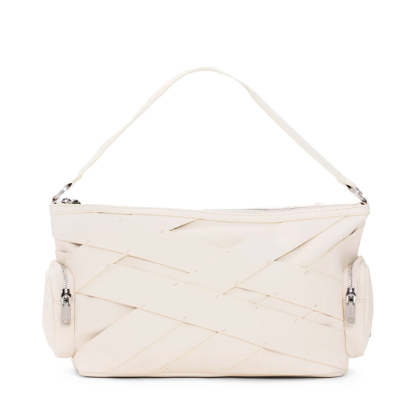 Desigual Sac tress moyen avec logo - U Blanc- Ref 56 €