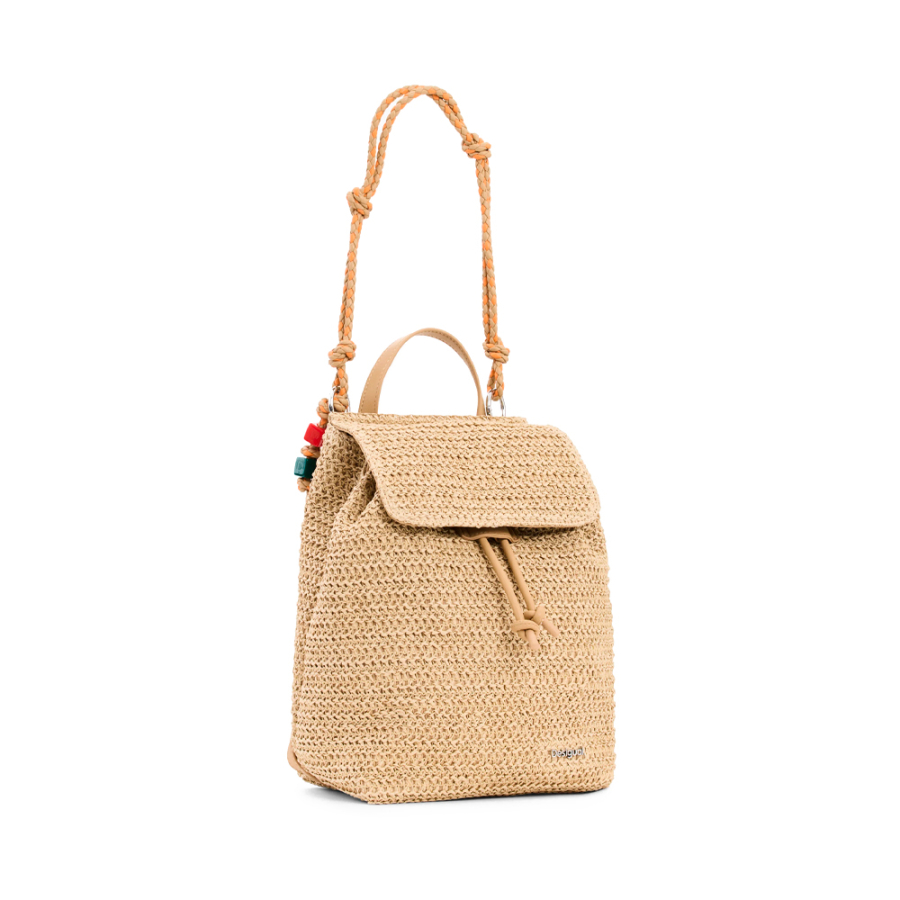 small-raffia-backpack-with-charms small-raffia-backpack-with-charms