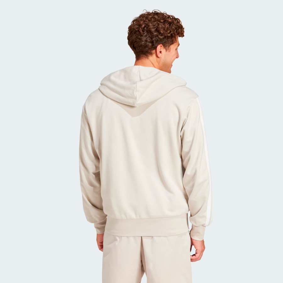 sweat-a-capuche-zippe-essentials-3-stripes-en-molleton-francais sweat-a-capuche-zippe-essentials-3-stripes-en-molleton-francais