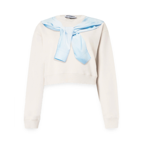 Love Moschino Vestes en maille et pulls Blanc - Maillot imprim - XS - Ref 199 €