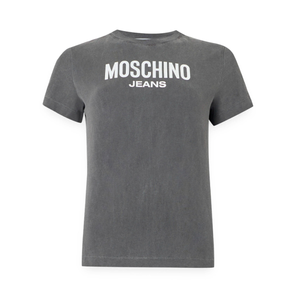 Love Moschino T-shirts hauts et polos Gris - T-shirt imprim - M - Ref 80 €
