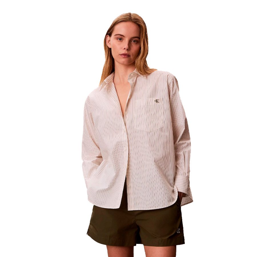 camicia-ampia-in-popeline-di-cotone-a-righe