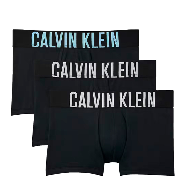 Calvin Klein Underwear Sous-vtements Multicolore - Lot de 3 boxers moulants - Coton Intense Power - L - Ref 45 €