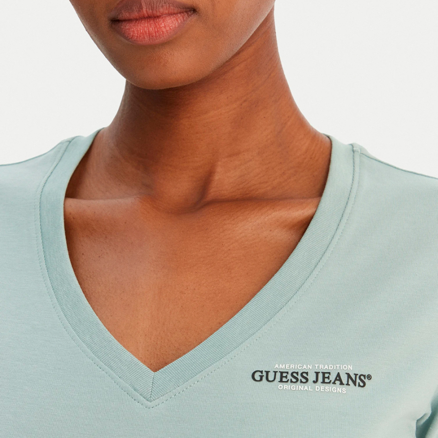 camiseta-escote-de-pico-american-tradition-mini camiseta-escote-de-pico-american-tradition-mini