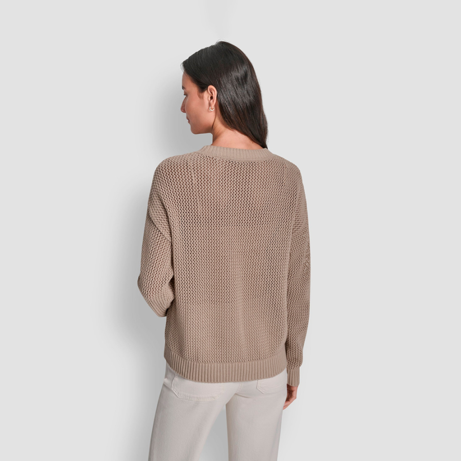 sweat-shirt-a-col-rond-avec-logo-ajoure