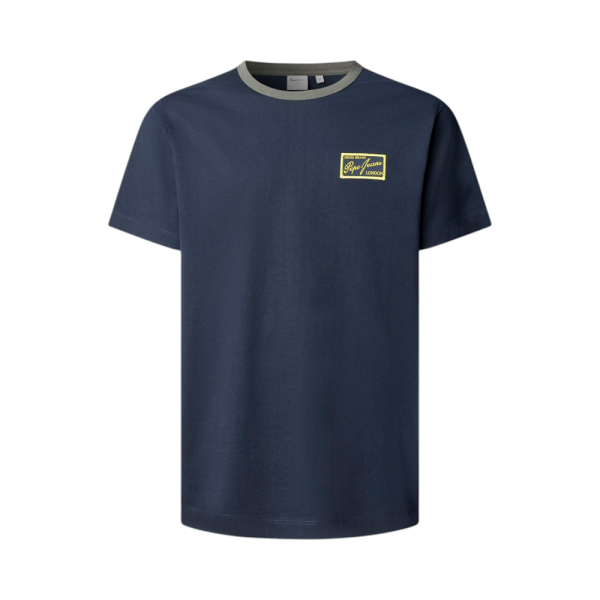 Pepe Jeans T-shirts Bleu marine - T-shirt Soren - S - Ref 26 €