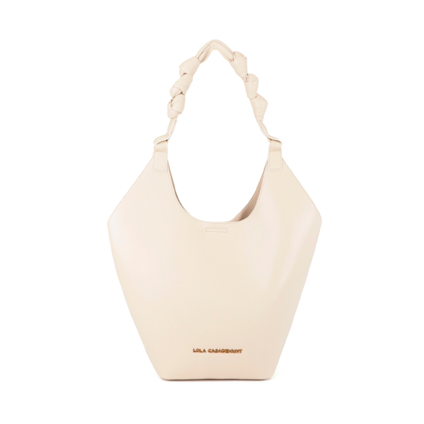 Lola Casademunt Sac cabas avec anses noues - U Blanc- Ref 83 €