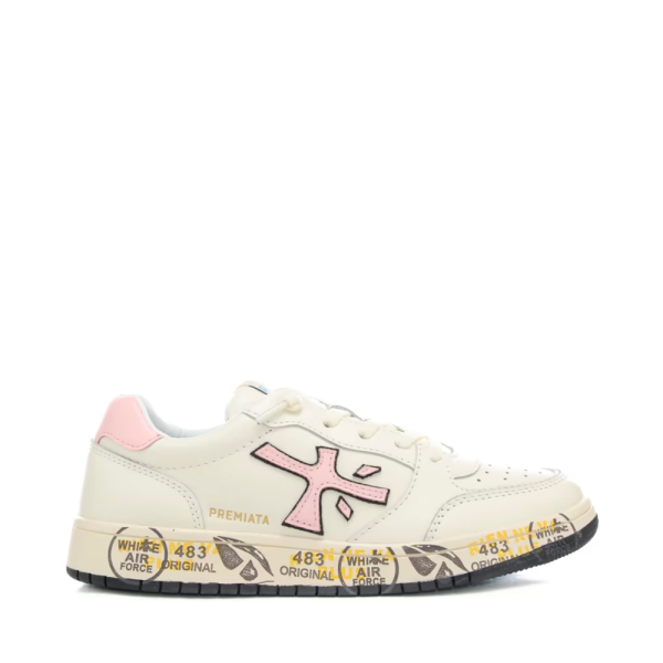 Premiata Baskets Marc - 36 Blanc Rose- Ref 114 €