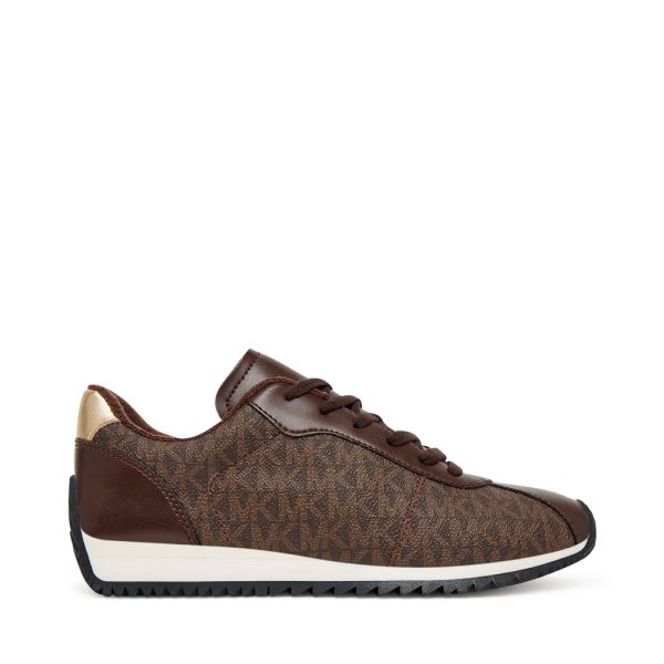 Michael Kors Baskets Rhodes avec logo exclusif - 40 Brun- Ref 98 €