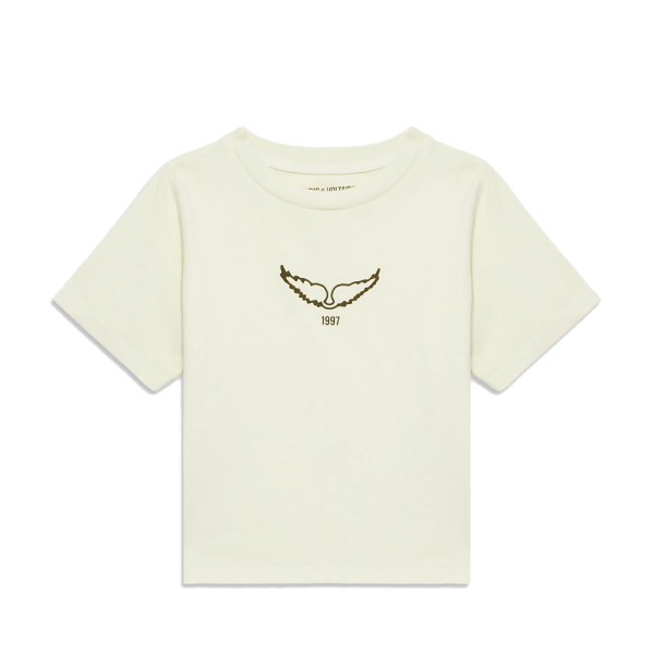 Zadig Voltaire T-shirts et tops Vert - T-shirt imprim pour enfants - 16 - Ref 32 €