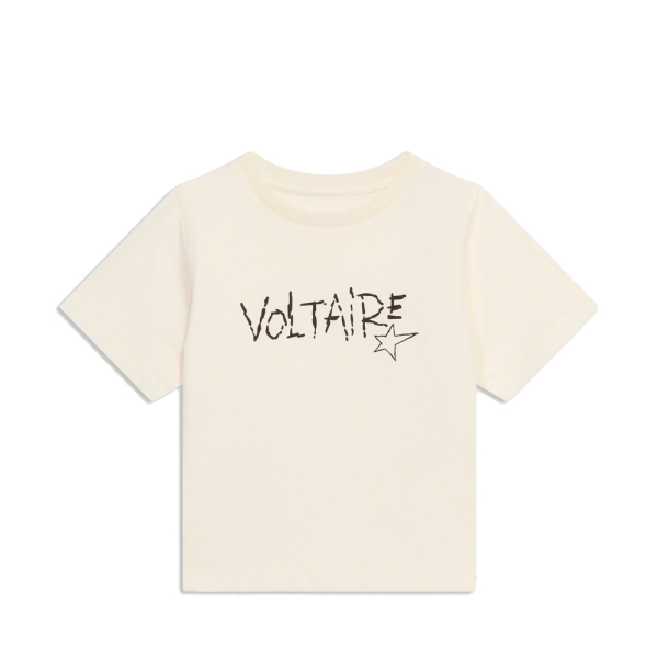 Zadig Voltaire T-shirts et tops Crme - T-shirt imprim pour enfants - 12 - Ref 32 €