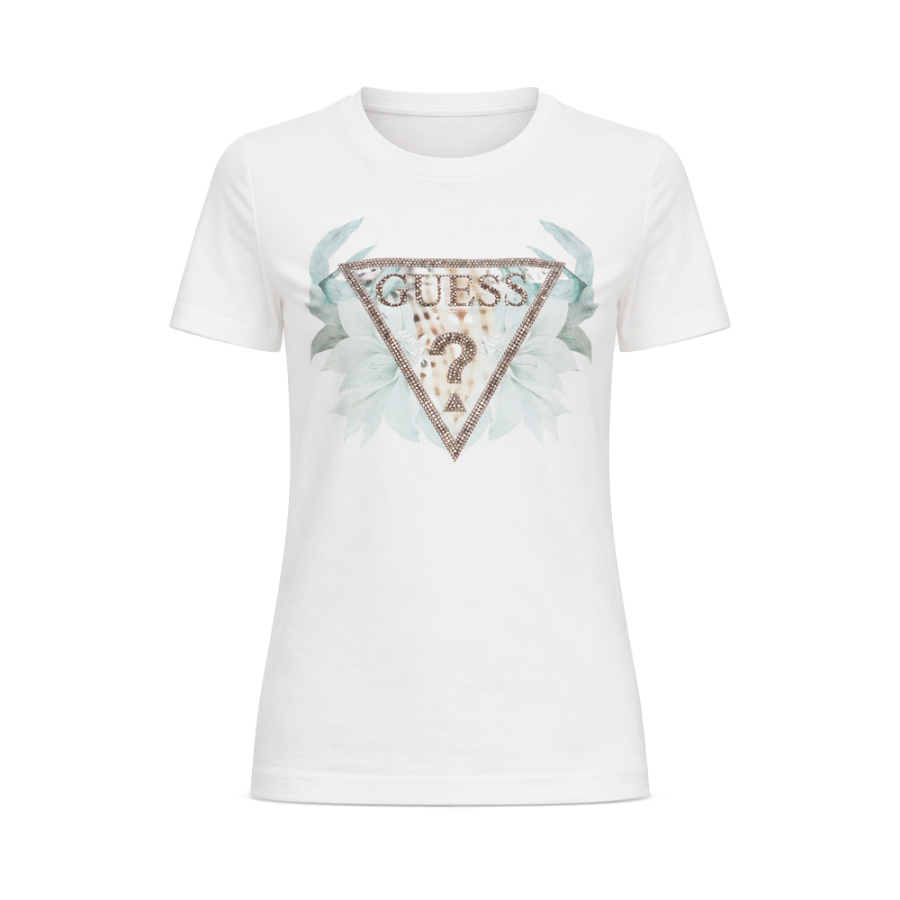 camiseta-com-estampa-de-triangulo-de-flores