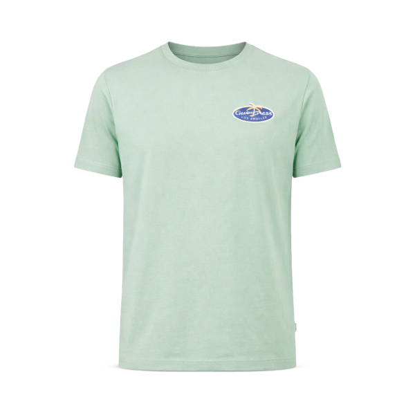 Guess T-shirts Vert - T-shirt avec logo brod - M - Ref 20 €