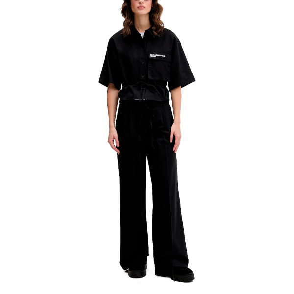 Karl Lagerfeld Jeans Pantalons Noir - PANTALON LOGO PLISS - XS - Ref 112 €