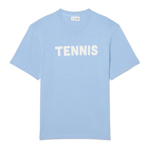 Lacoste T-shirts Bleu - T-shirt en coton imprim - XL - Ref 49 €