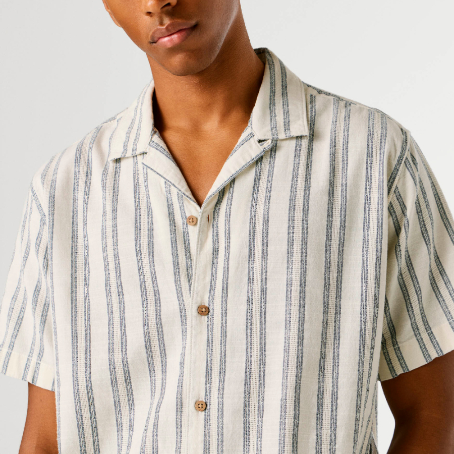striped-shirt-with-cuban-collar