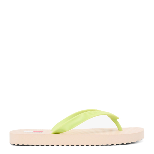Tommy Hilfiger Tongs avec logo en relief et semelle crante - 38 Beige- Ref 21 €