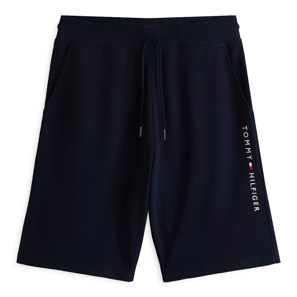 Tommy Hilfiger Pantalons Bleu marine - Short de survtement avec logo original - S - Ref 37 €