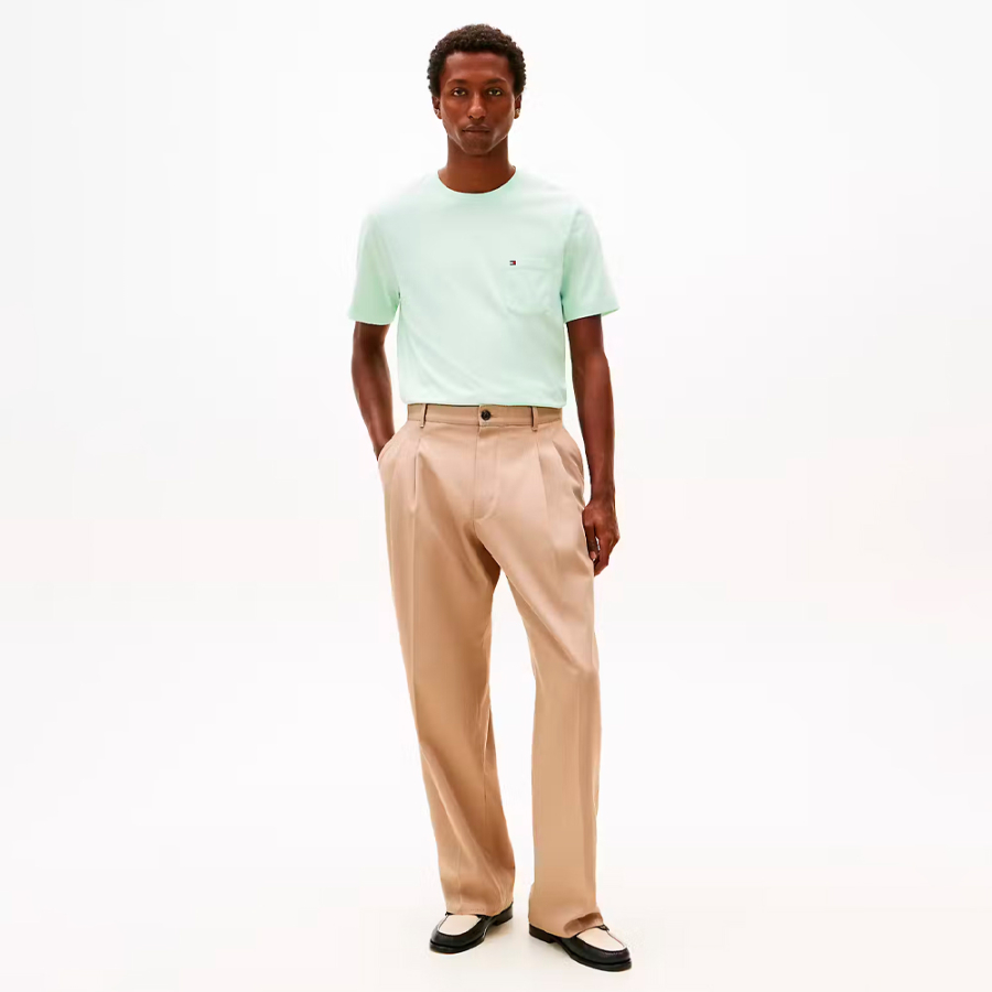 t-shirt-en-maille-a-col-rond