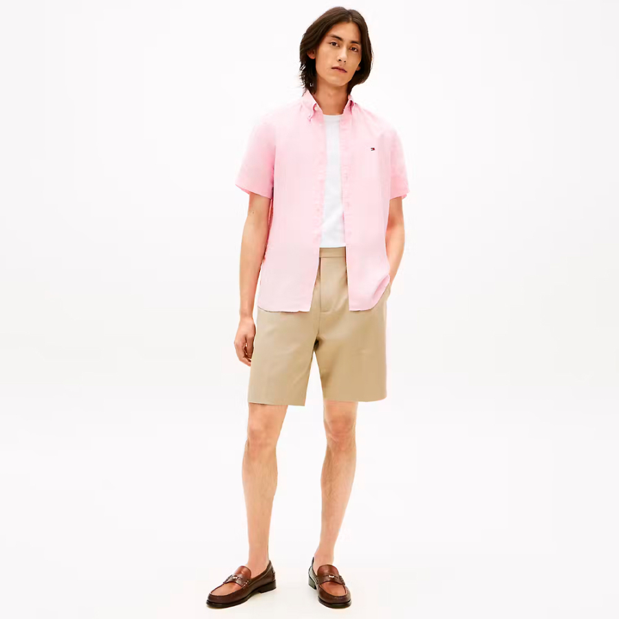 kurzarmeliges-hemd-aus-leinen-in-waschoptik