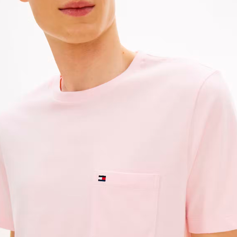 t-shirt-en-maille-a-col-rond