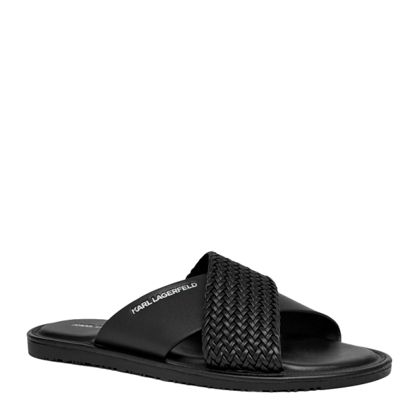 Karl Lagerfeld SANDALE KASTOR IV KROSS NOIRE - 45 Noir- Ref 126 €