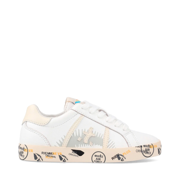 Premiata Baskets Andy pour enfants et adolescents - 39 Blanc- Ref 94 €