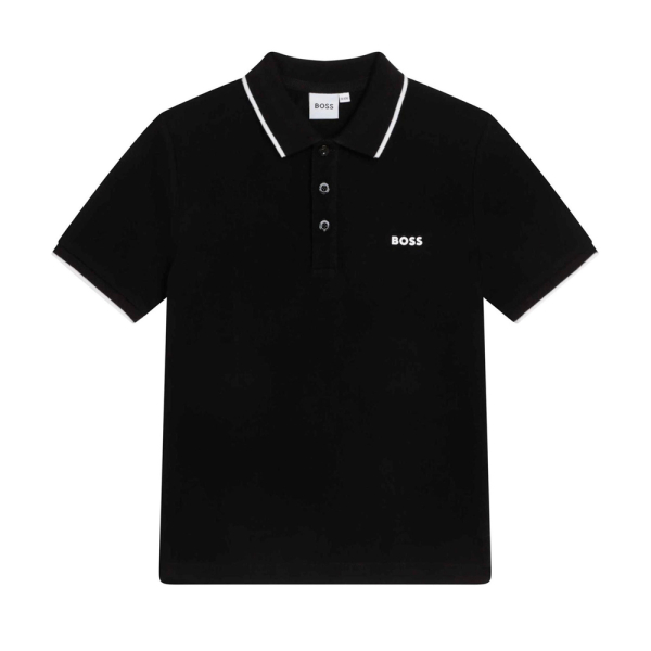 Boss T-shirts et tops Noir - Polo J25P2609B ENFANTS - 12 - Ref 38 €