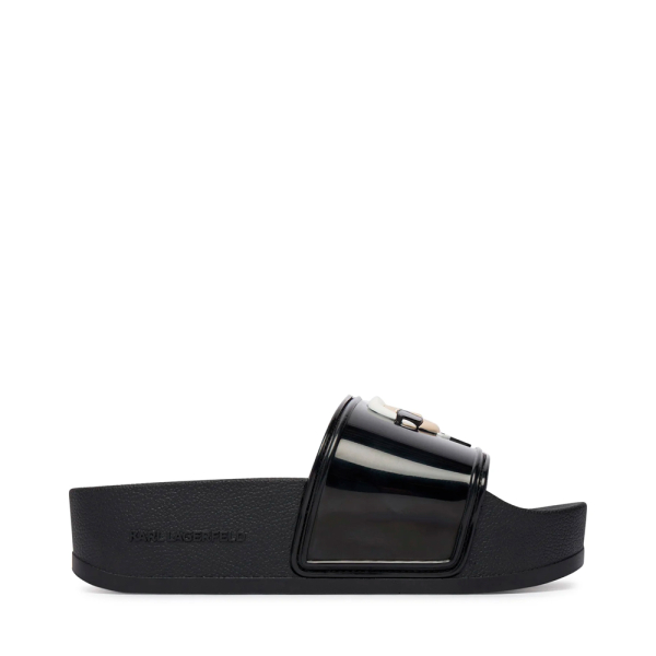 Karl Lagerfeld Tongs Kondo Maxi II - 38 Noir- Ref 90 €