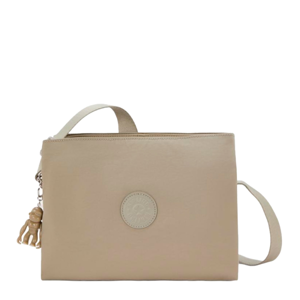 Kipling SAC À BANDOULIÈRE FABYA - U Beige- Ref.