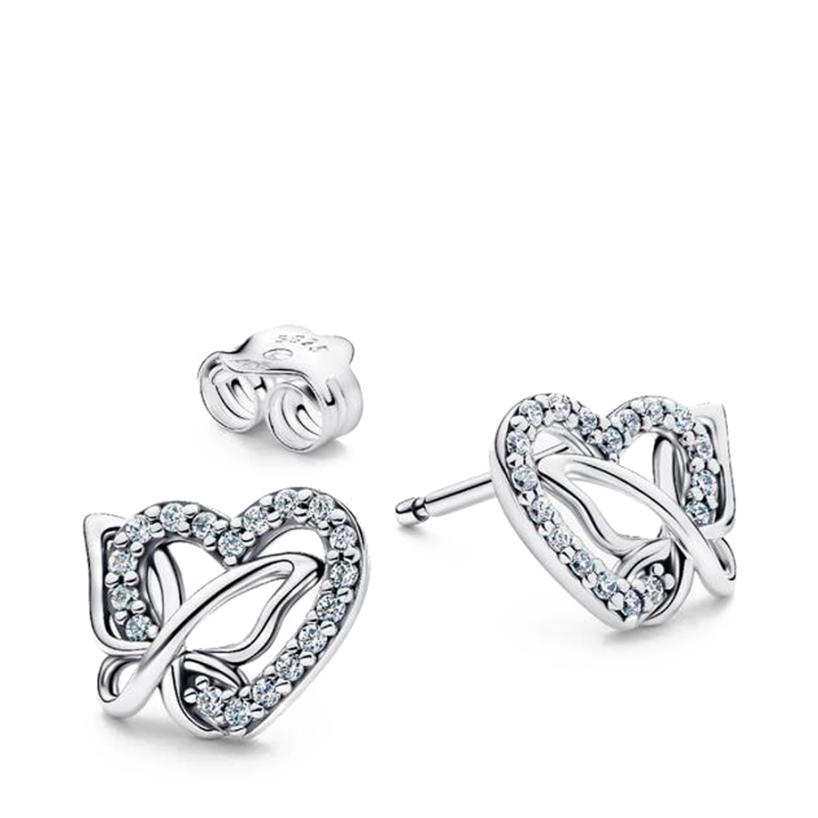 intertwined-heart-and-butterfly-stud-earrings-294476c01 intertwined-heart-and-butterfly-stud-earrings-294476c01