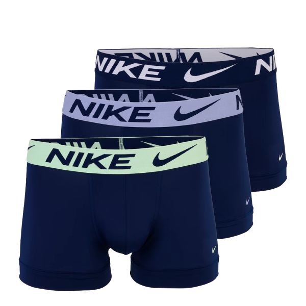 Nike Underwear Chaussettes Bleu marine - PACK DE 3 BOXER 0000KE1156 - M - Ref 30 €
