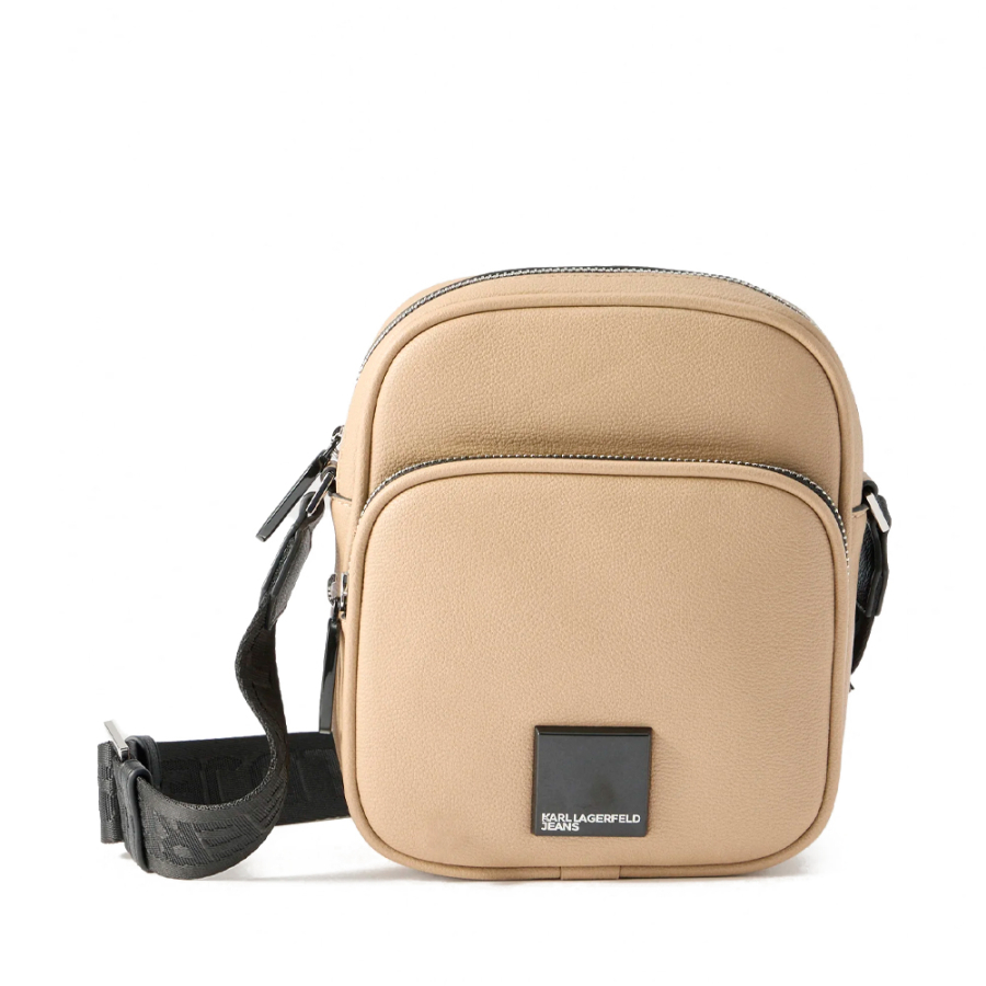 bolso-bandolera-con-logotipo-cuadrado-de-klj bolso-bandolera-con-logotipo-cuadrado-de-klj