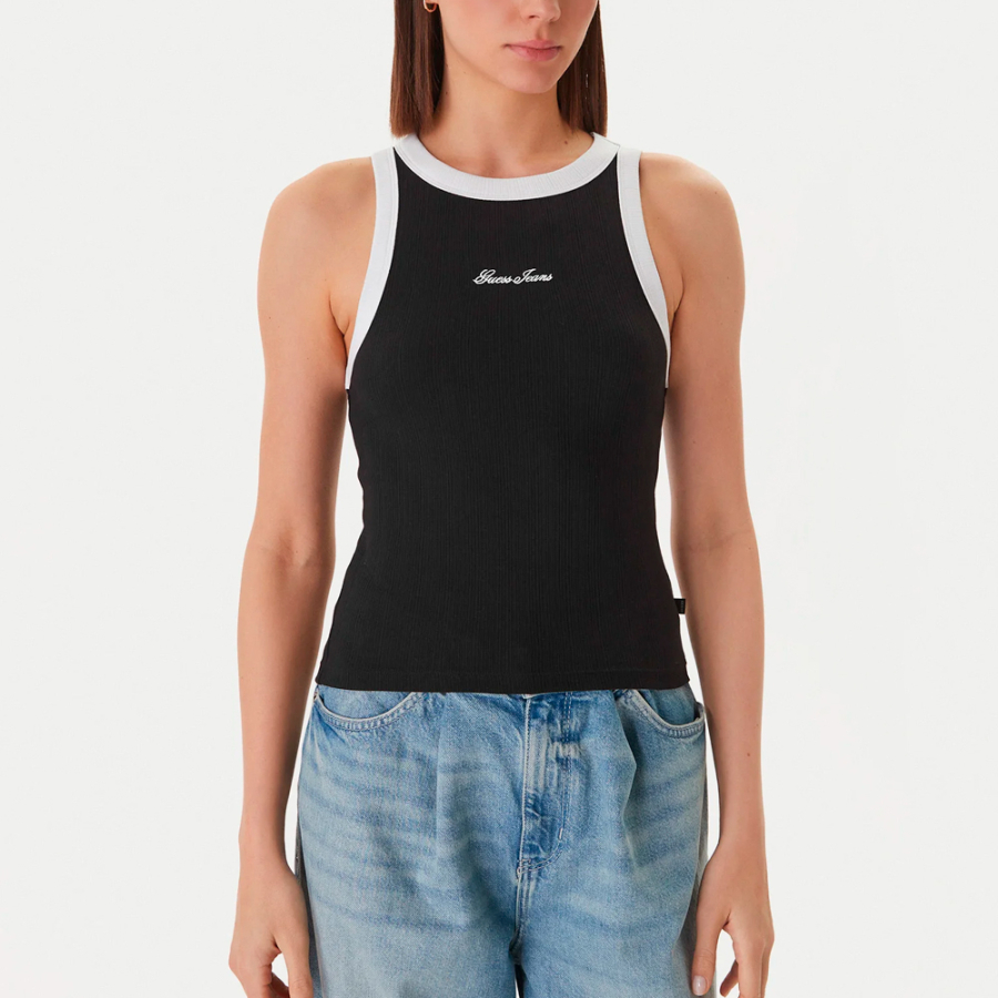 top-senza-maniche-con-logo-ricamato