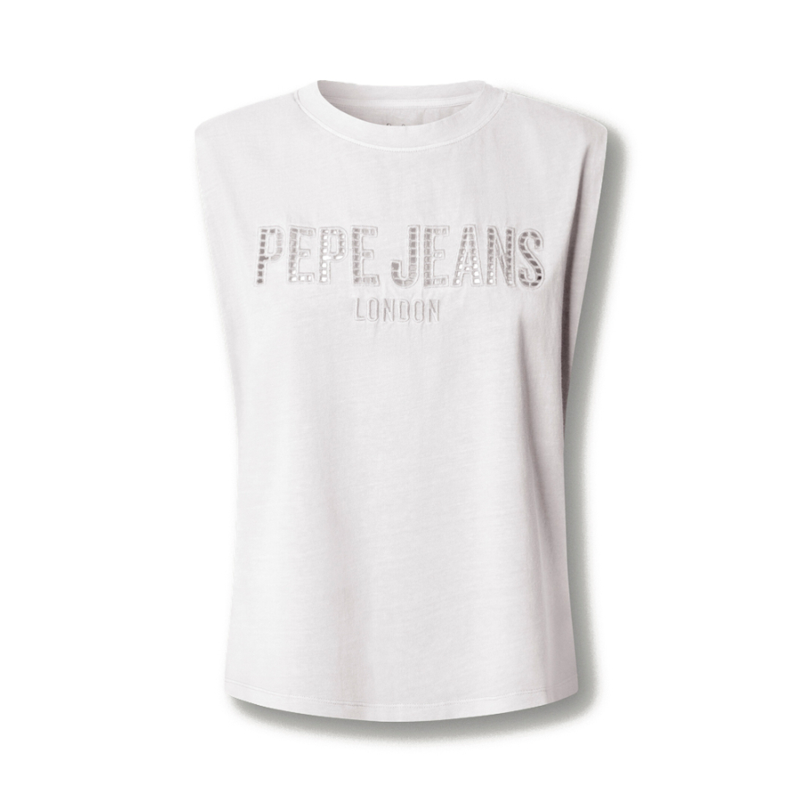chemise-sans-manches-avec-logo-ajoure