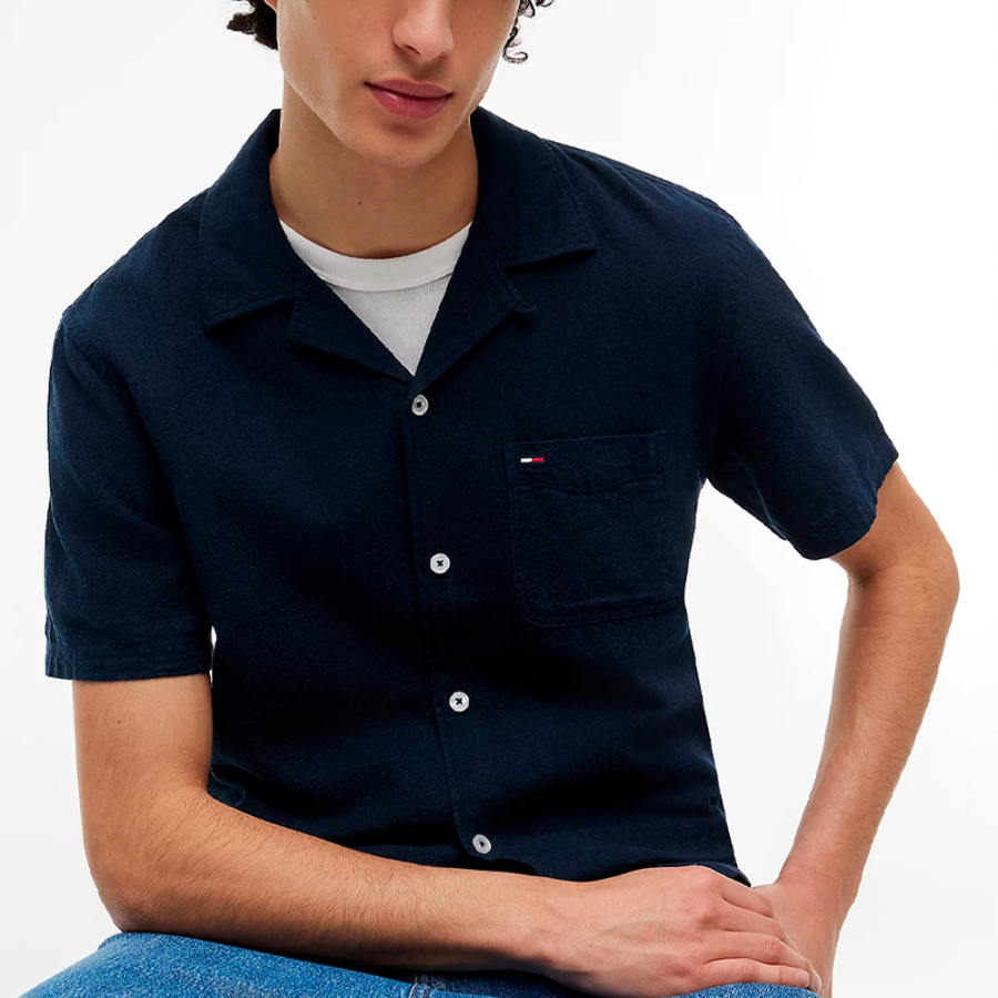 short-sleeved-shirt-in-a-linen-blend