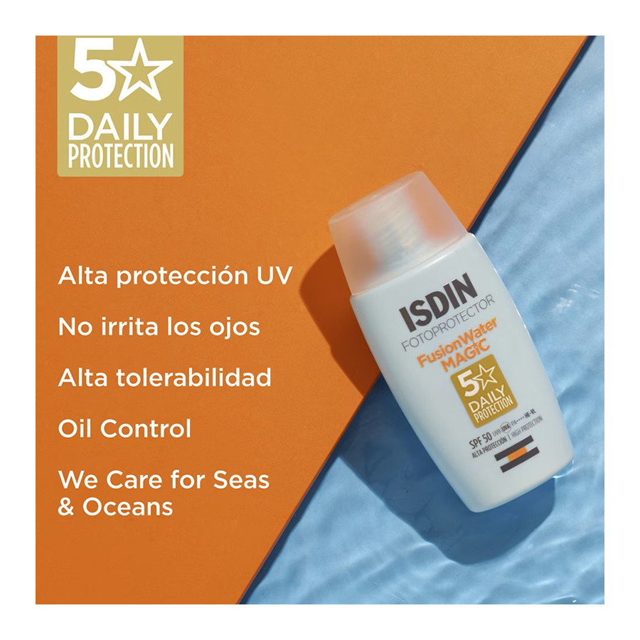 Fotoprotector Fusion Water MAGIC SPF 50