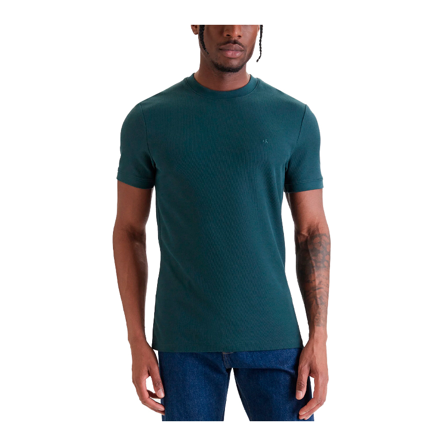 camiseta-slim-micro-waffle-crewnk