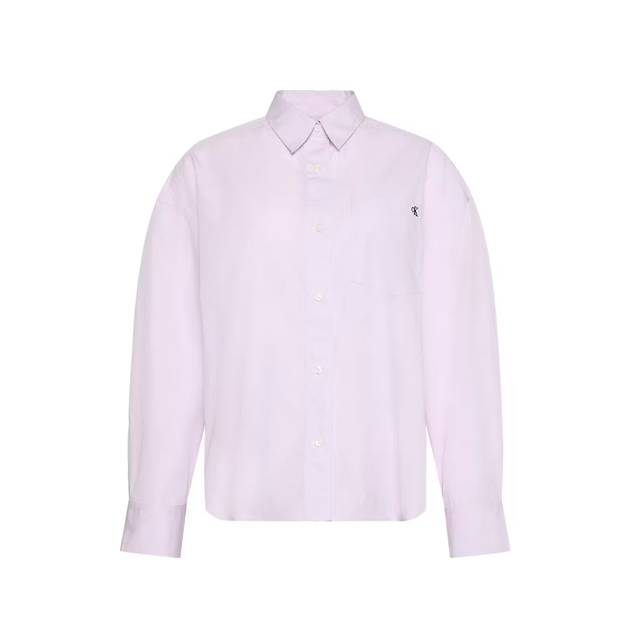 chemise-courte-en-poplin-de-coton