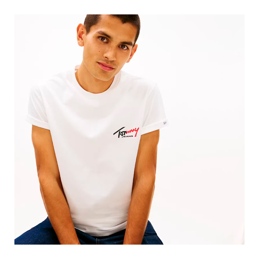t-shirt-en-maille-fine-avec-logo