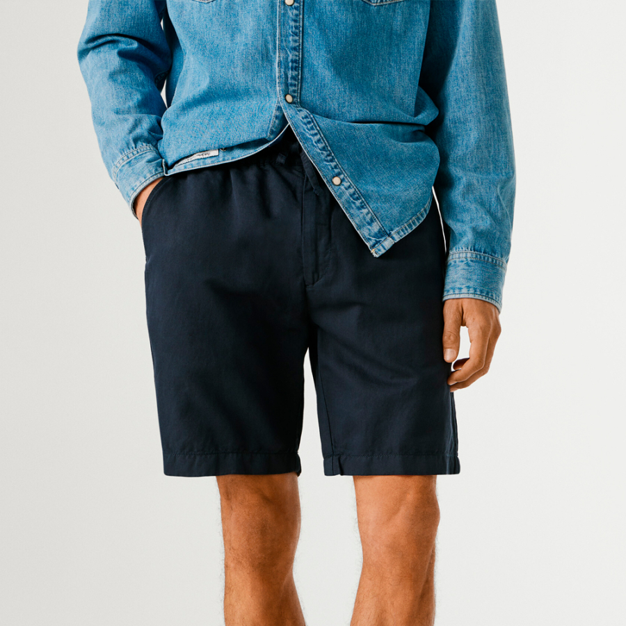 leinen-bermudashorts-lockere-passform
