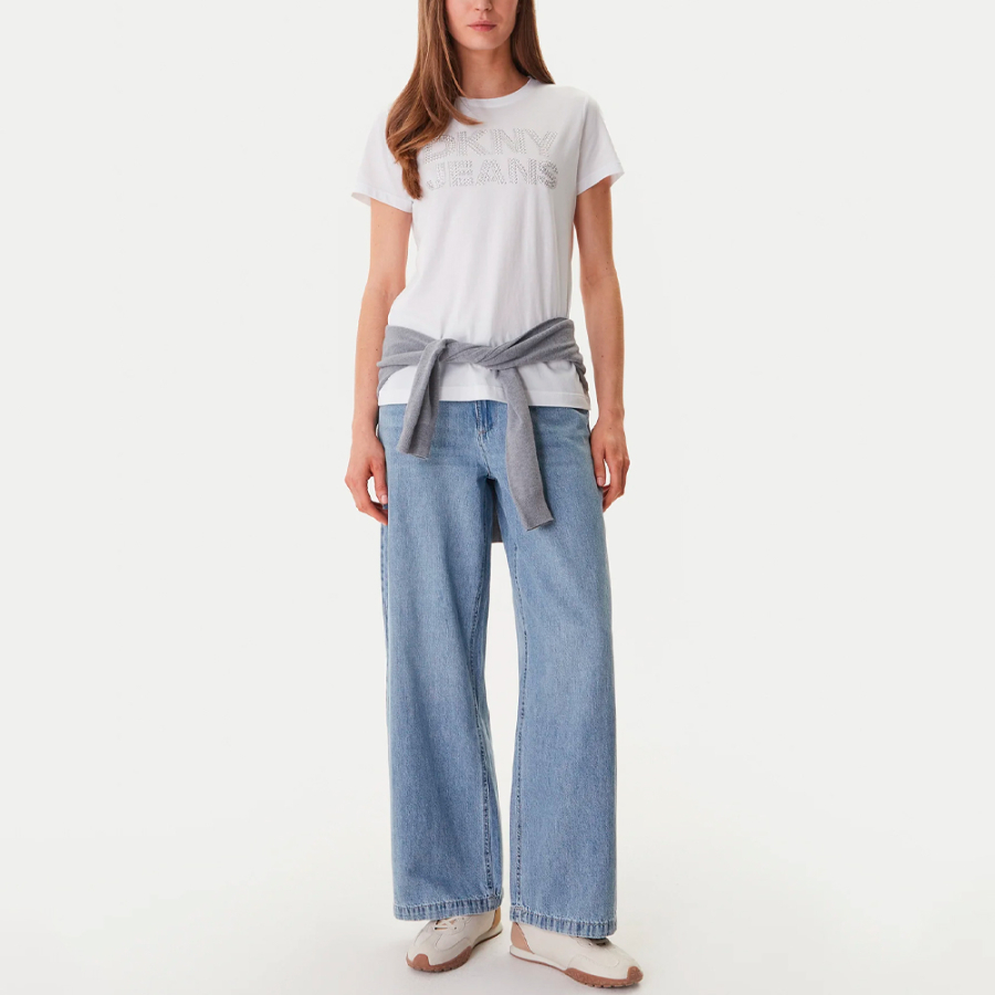t-shirt-a-oeillets-avec-logo-domestud-jeans t-shirt-a-oeillets-avec-logo-domestud-jeans