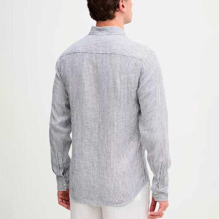 camisa-a-rayas-de-lino