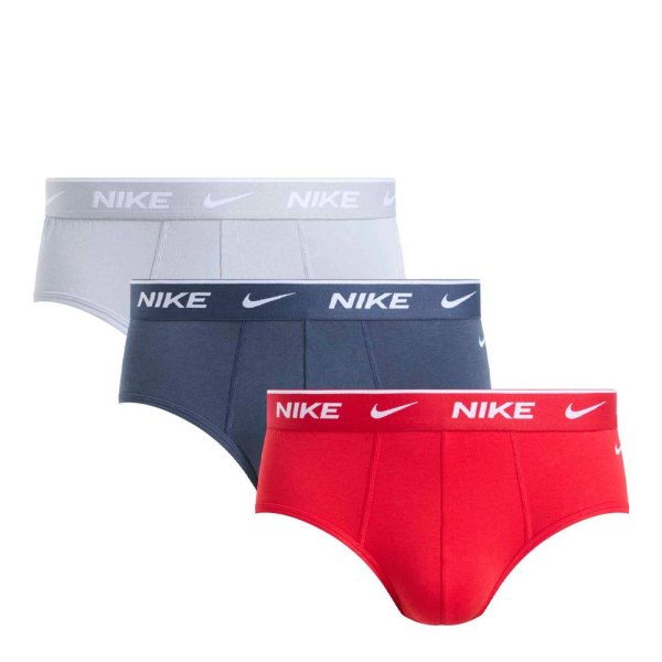Nike Underwear Sous-vtements Multicolore - LOT DE 3 SLIPS EN COTON EXTENSIBLE - S - Ref 27 €